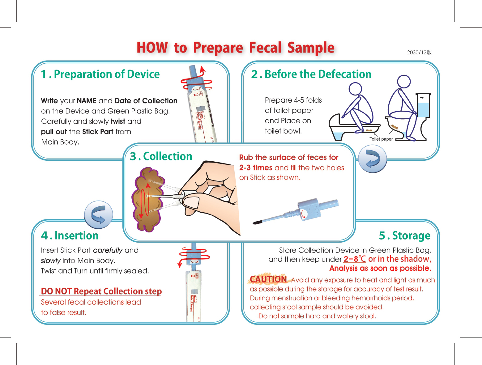如何採取糞便檢體-英
